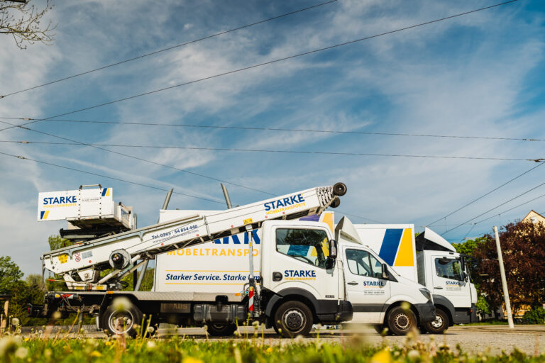 Umzug mit Möbellift von Starke Möbeltransporte